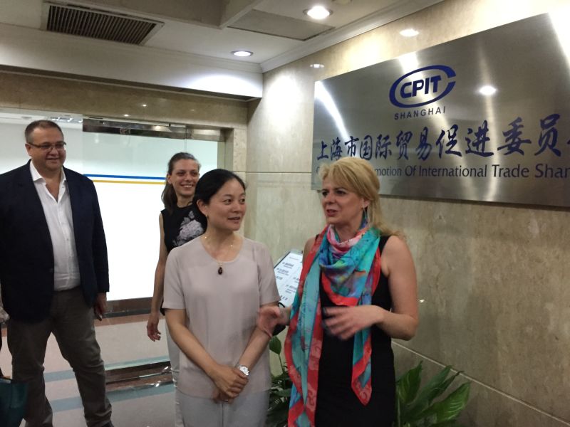 Среща с директорите на Китайския съвет за насърчаване на международната търговия (CCPIT), Шангхай