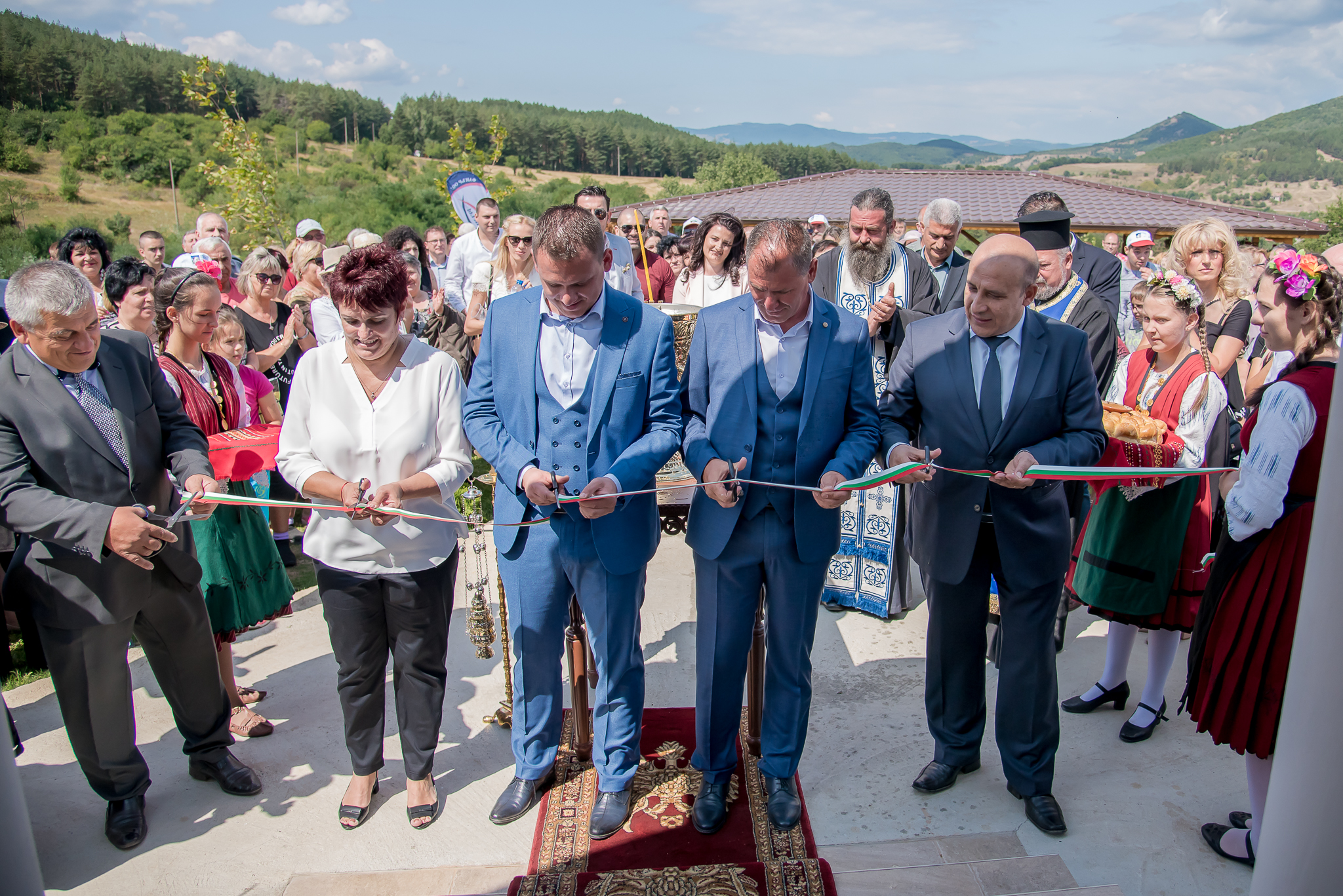 Панагюрското село Оборище с нов параклис по инициатива на „Фаиър“ ООД