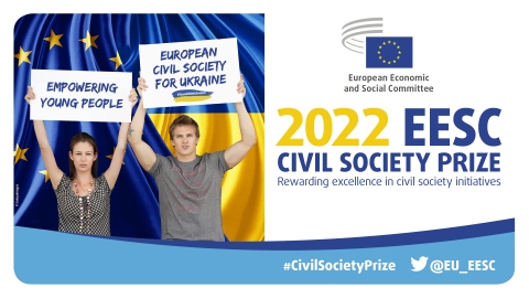 ЕИСК събира кандидатури за Наградата за гражданското общество за 2022 г. по две теми -  младежта и Украйна