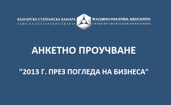 2013 Г. ПРЕЗ ПОГЛЕДА НА БИЗНЕСА