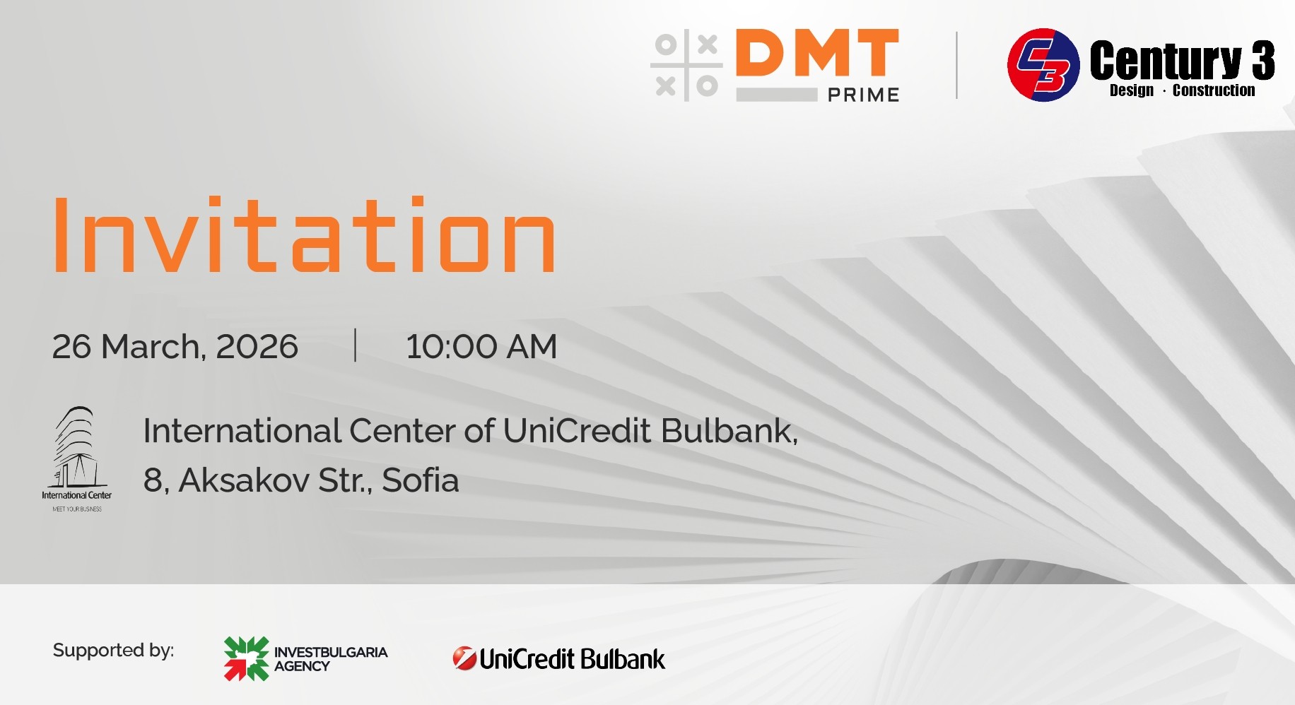 Официално представяне на партньорството между DMT Prime и Century 3