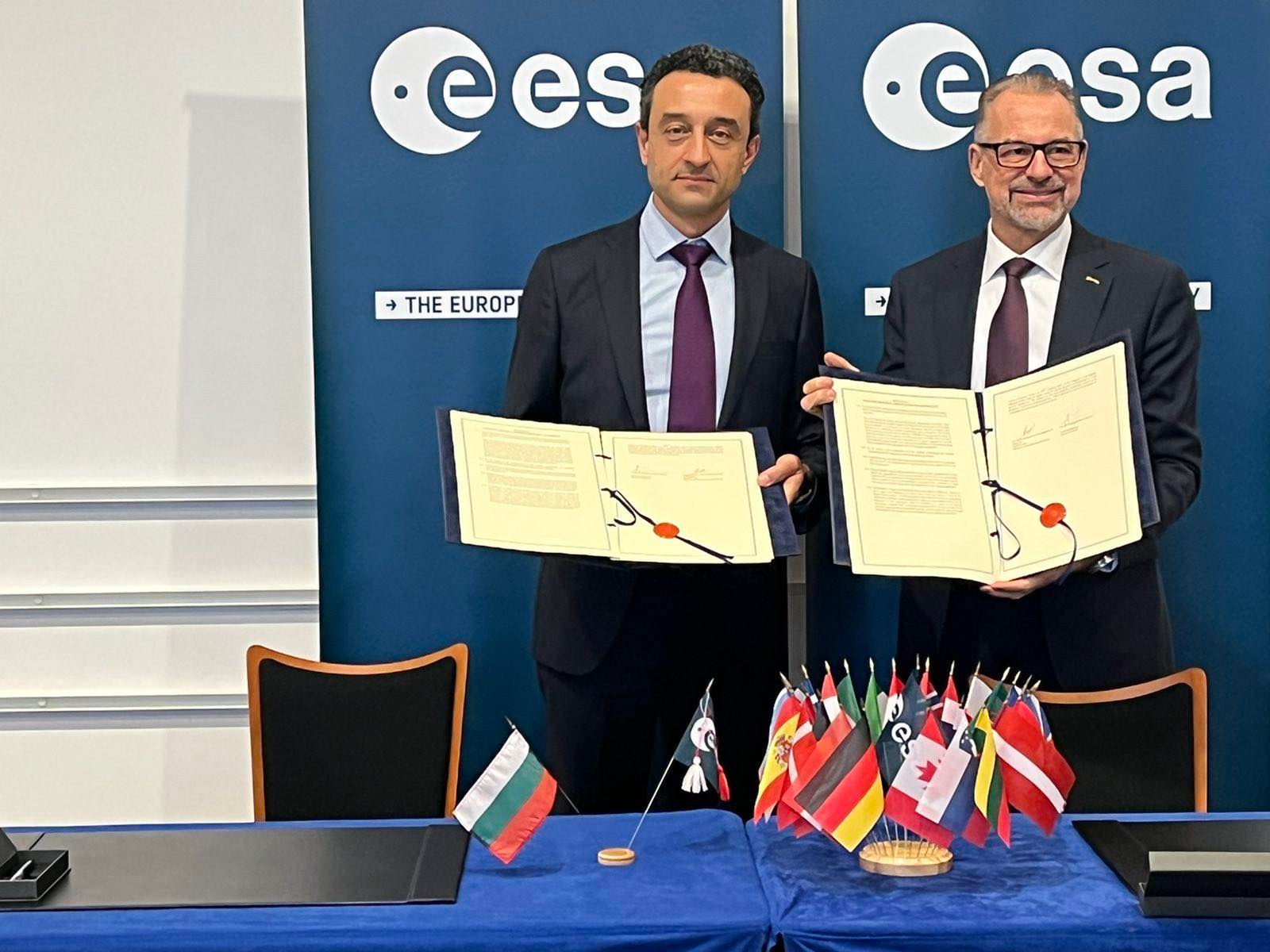 Български фирми ще могат да участват в европейски проекти с космическо приложение