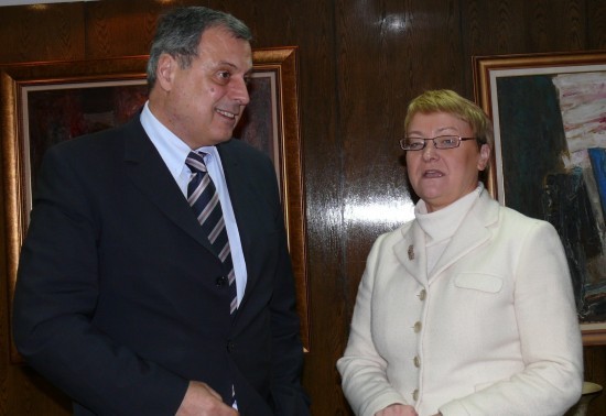 Среща с президента на Полската конфедерация на частните работодатели – LEWIATAN, г-жа Хенрика Бошняр