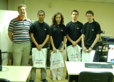 СИСКО академията на БСК бе домакин на  българските участници в международното състезание по мрежи NetRiders 2011