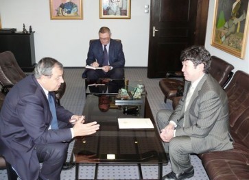 Изпълнителният председател на БСК Божидар Данев прие ръководителя на дипломатическата мисия на Република Казахстан